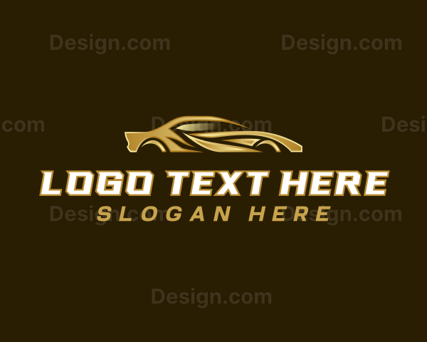 Sedan Car Detailing Logo