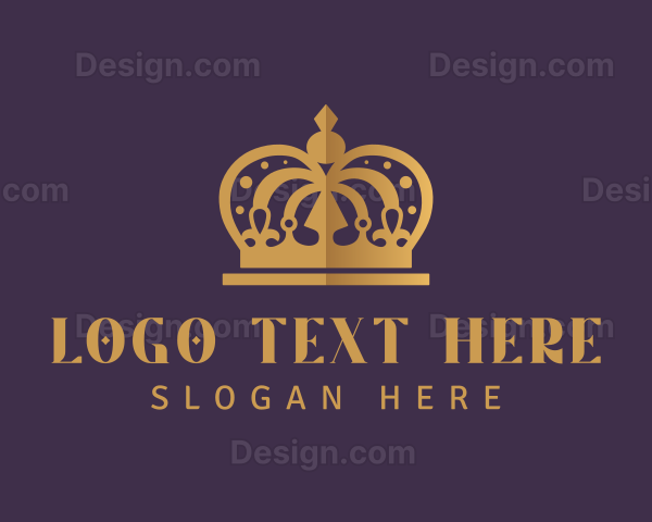 Luxury Monarchy Crown Logo