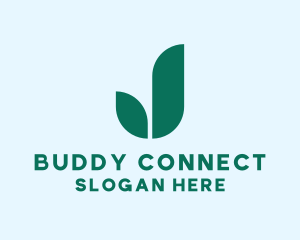 Green Bud Plant logo design