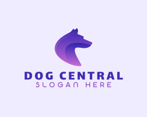 Hound Dog Pet  logo design