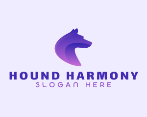 Hound Dog Pet  logo