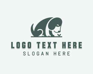 Beagle Puppy Dog logo