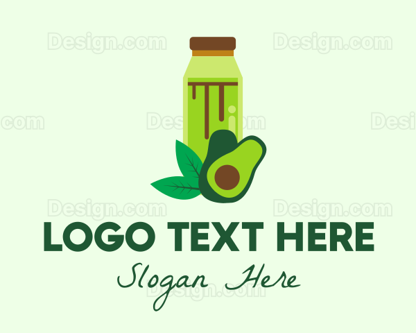 Organic Avocado Drink Logo