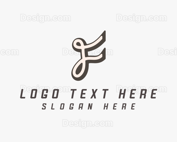 Fashion Clothing Dressmaker Logo