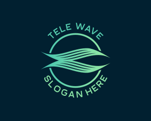 Artificial Waves Technology logo design