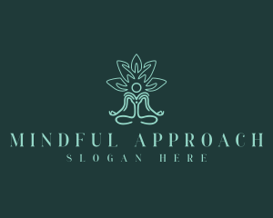 Floral Mind Therapy logo design