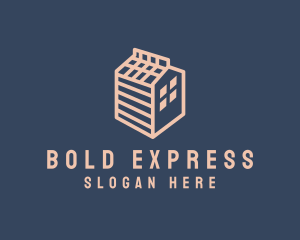 Cabin House Carton logo design