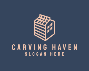 Cabin House Carton logo design