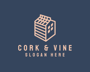 Cabin House Carton logo design