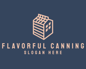 Cabin House Carton logo design