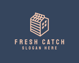 Cabin House Carton logo design