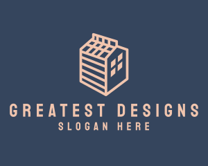 Cabin House Carton logo design