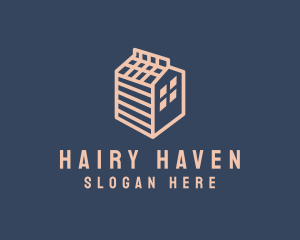 Cabin House Carton logo design