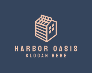 Cabin House Carton logo design