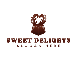 Chocolate Heart Dessert logo