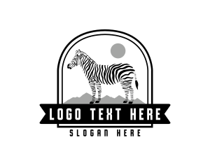 Wildlife - Wildlife Zebra Safari logo design
