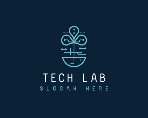 Biotech Plant Science logo design