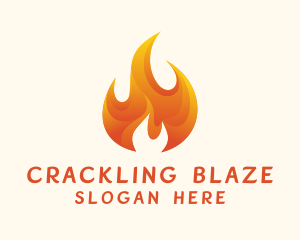 Energy Flame Fuel logo design