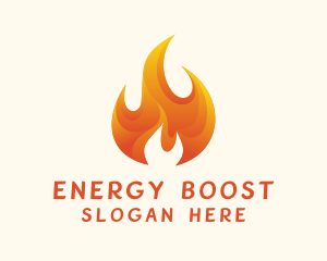 Energy Flame Fuel logo