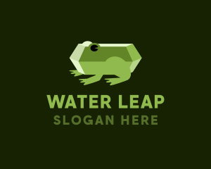 Emerald Gem Frog logo