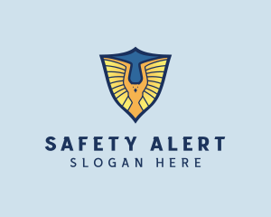 Eagle Shield Security logo design