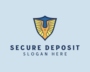 Eagle Shield Security logo design