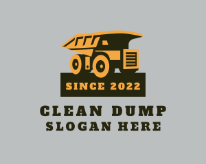 Heavy Duty Dump Truck logo design