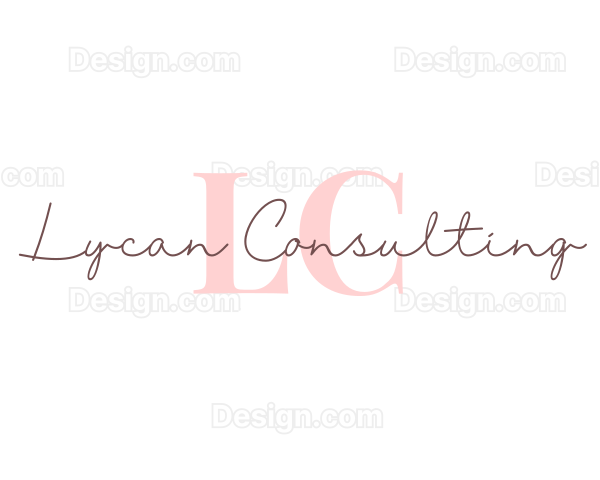 Feminine Cursive Business Logo