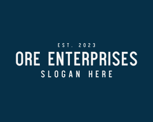 Modern Generic Enterprise logo design