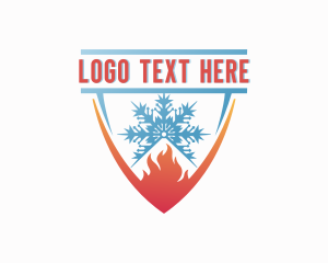 Snowflake Fire Heating  logo