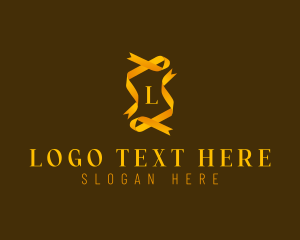 Golden Generic Ribbon  logo