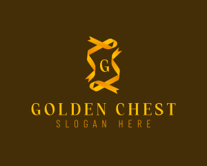 Golden Generic Ribbon  logo design