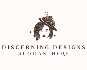Woman Fashion Hat logo