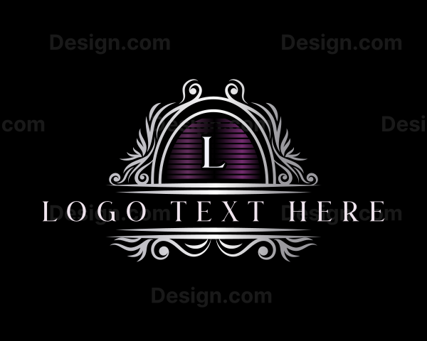 Premium Floral Ornament Logo