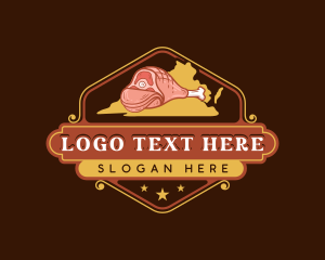 Ham Virginia Meat logo