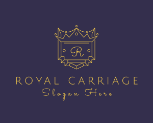 Premium Crown Crest logo design