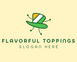 Dancing Leprechaun Hat  logo design