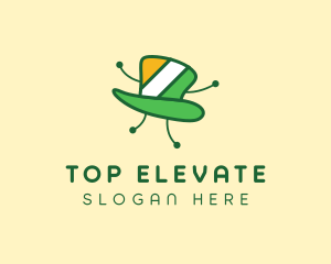 Dancing Leprechaun Hat  logo design