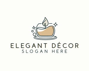 Candle Home Decor logo design