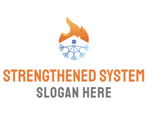 Home Ventilation System logo design