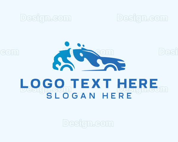 Automotive SUV Wash Logo