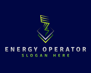 Electric Energy Charge logo design