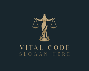 Woman Law Justice logo