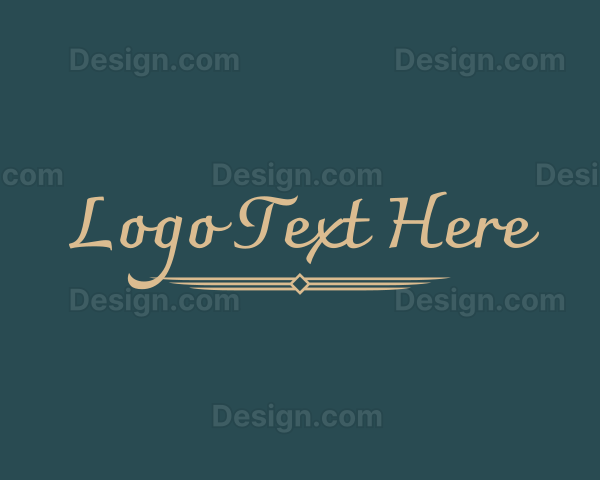 Luxury Upscale Business Logo