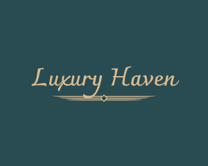 Luxury Upscale Brand logo design