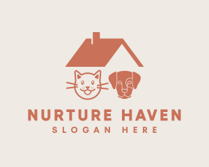 Animal House Foster logo design