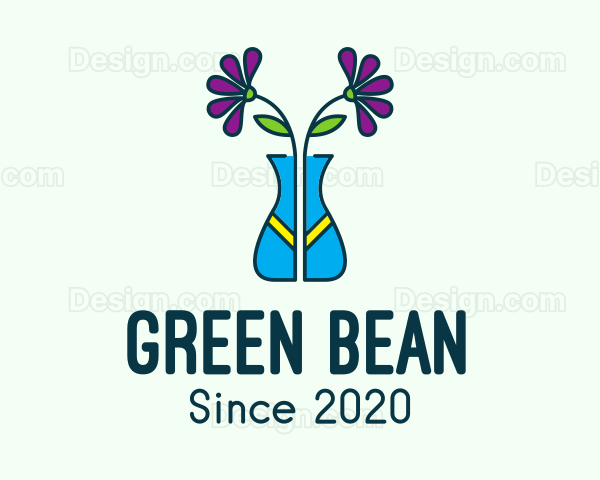 Ornamental Flower Vase Logo