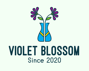 Ornamental Flower Vase logo design