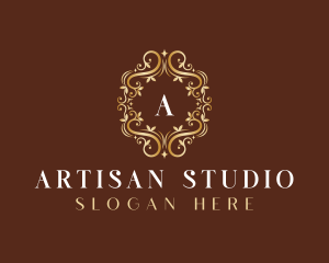 Elegant Floral Boutique logo design