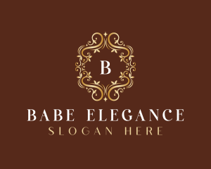 Elegant Floral Boutique logo design